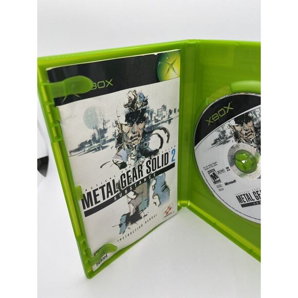 Metal Gear Solid 2: Substance Original XBOX Complete - TESTED - Picture 7 of 9